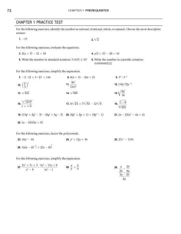 Algebra and Trigonometry - Front Matter 90